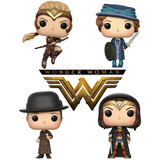 Funko POP! Heroes DC Wonder Woman Bundle (4 POPs) - New, Mint Condition