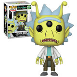 Funko POP! Animation Rick And Morty #337 Alien Rick - 2018 Emerald City Comic Con (ECCC) Exclusive - New, Mint Condition