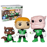 Funko POP! Heroes DC Super Heroes Green Lantern Ch'p, Guy Gardner, & Kilowog - Legion Of Collectors 3 Pack Exclusive - New, Near Mint