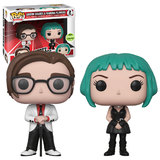 Funko POP! Movies ECCC Comic-Con Exclusive Scott Pilgrim 2 Pack - Gideon Graves And Ramona Flowers - New, Mint Condition