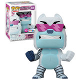 Funko POP! Television Teen Titans Go #608 Bear (Flocked) - USA Toys-R-Us Import - New, Mint Condition