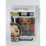Funko POP! Star Wars Rogue One #141 Baze Malbus - New Box Damaged