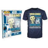 Funko POP! Tees Star Wars #51 R2-D2 Droids T-Shirt New In Package (Some Box Damage)