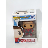 Funko POP! Marvel Spider-Man Homecoming #221 Spider-Man (Unmasked) - New, Box Damaged