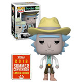 Funko POP! Animation Rick And Morty #363 Western Rick - Funko 2018 San Diego Comic Con (SDCC) Limited Edition - New, Mint Condition