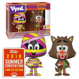 Funko Vynl. Ad Icons Monster Cereals 2 Pack Yummy Mummy + Fruit Brute - Funko 2018 San Diego Comic Con (SDCC) Limited Edition - New, Mint Condition