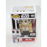 Funko POP! Star Wars #180 R5-D4 - Smugglers Bounty Exclusive - New, Box Damaged