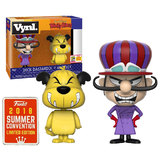 Funko Vynl. Hanna-Barbera Wacky Races 2 Pack - Dick Dastardly + Muttley - Funko 2018 San Diego Comic Con (SDCC) Limited Edition - New, Mint Condition