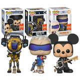 Funko POP! Games Overwatch + Destiny + Kingdom Hearts Bundle (3 POPs) - 2018 San Diego Comic Con (SDCC) Limited Edition - New, Mint Condition