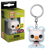 Funko POCKET POP! Keychain Disney The Nightmare Before Christmas - Zero (Glows In The Dark) - New, Mint Condition