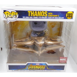 Funko POP! Marvel Avengers Infinity War #303 Thanos With Sanctuary 2 - Collector Corps Exclusive - New Box Damaged