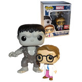 Funko POP! Marvel #284 The Hulk & Bruce Banner - Collector Corps Exclusive 6" Super Sized - New, Mint Condition