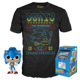 Funko POP! #283 Sonic The Hedgehog & Tee: Sonic The Hedgehog Neon Run - Gamestop Exclusive Import - New, Mint Condition