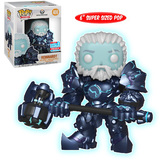 Funko POP! Games Overwatch #400 Reinhardt (Glows In The Dark) 6" Super Sized - Funko 2018 New York Comic Con (NYCC) Limited Edition - New, Mint Condit