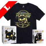 Funko Harry Potter Pop! Tees Sirius Black (As Dog) Flocked POP! & T-Shirt Box Set - Exclusive Import - New, Mint [Size: Large]
