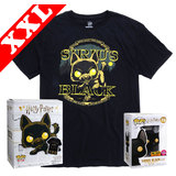 Funko Harry Potter Pop! Tees Sirius Black (As Dog) Flocked POP! & T-Shirt Box Set - Exclusive Import - New, Mint [Size: XXL]