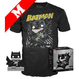 Funko DC Collection Pop! Tees #239 Jim Lee Batman (Hush) POP! Deluxe & T-Shirt Box Set - Exclusive Import - New, Mint [Size: Medium]
