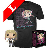 Funko Pop! Tees #90 Britney Spears POP! Vinyl & T-Shirt Box Set - Exclusive Import - New, Mint [Size: Large]