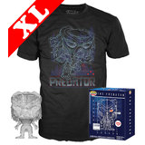 Funko Pop! Tees #620 The Predator POP! Vinyl & T-Shirt Box Set - Exclusive Import - New, Mint [Size: XL]