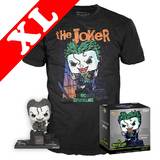 Funko DC Collection Pop! Tees #240 Jim Lee The Joker (Hush) POP! Deluxe & T-Shirt Box Set - Exclusive Import - New, Mint [Size: XL]