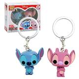 Funko POCKET POP! Keychain 2 Pack Disney - Stitch And Angel - New, Mint Condition