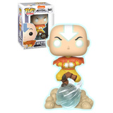 Funko POP! Animation Avatar The Last Airbender #541 Aang On Airscooter - Limited Edition Glow Chase - New, Mint Condition