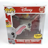 Funko POP! Disney #281 Dumbo Flying With Timothy Disney Treasures EXCLUSIVE New, Minor Box Damage