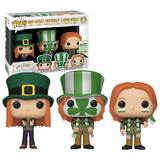 Funko POP! Harry Potter 3 Pack Weasleys - 2019 Emerald City Comic Con (ECCC) Exclusive - New, Mint Condition