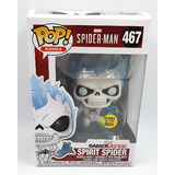 Funko POP! Games Marvel Spider-Man #467 Spirit Spider (Glows In The Dark) - New, Slight Box Damage