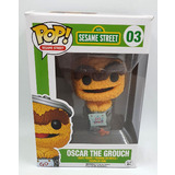 Funko POP! Sesame Street #03 Oscar The Grouch (Orange - Vaulted) - New, Slight Box Damage