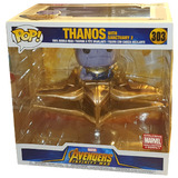 Funko POP! Marvel Avengers Infinity War #303 Thanos With Sanctuary 2 (#2) - Collector Corps Exclusive - New Box Damaged