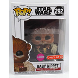 Funko POP! Star Wars #292 Baby Nippet (Flocked) - Target Exclusive Import - New, Minor Box Damage