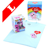 Funko Pop! Tees #351 Care Bears Cheer Bear (Flocked) POP! Vinyl & T-Shirt Box Set - Exclusive Import - New, Mint [Size: Large]