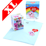 Funko Pop! Tees #351 Care Bears Cheer Bear (Flocked) POP! Vinyl & T-Shirt Box Set - Exclusive Import - New, Mint [Size: XL]