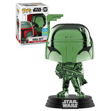 Funko POP! Star Wars #297 Boba Fett (Green Chrome) - Funko 2019 San Diego Comic Con (SDCC) Limited Edition - New, Mint Condition
