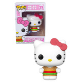 Funko POP! Sanrio #29 Hello Kitty (Kawaii Burger Shop) - New, Mint Condition