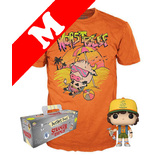 Funko Pop! Tees #828 Stranger Things Dustin's Tools POP! Vinyl & T-Shirt Box Set - Exclusive Import - New, Mint [Size: Medium]
