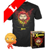 Funko Pop! Tees #270 Marvel X-Men POP! Vinyl & T-Shirt Box Set - Dark Phoenix NYCC 2019 Exclusive [Size: Large]