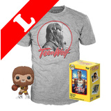 Funko Pop! Tees #772 Teen Wolf Scott Howard (Flocked) POP! Vinyl & T-Shirt Box Set - Exclusive Import - New, Mint [Size: Large]