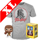 Funko Pop! Tees #772 Teen Wolf Scott Howard (Flocked) POP! Vinyl & T-Shirt Box Set - Exclusive Import - New, Mint [Size: XL]