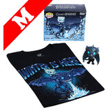 Funko Pop! Tees #22 Game Of Thrones Icy Viserion POP! Vinyl & T-Shirt Box Set - Exclusive Box Lunch Import - New, Mint [Size: Medium]