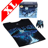 Funko Pop! Tees #22 Game Of Thrones Icy Viserion POP! Vinyl & T-Shirt Box Set - Exclusive Box Lunch Import - New, Mint [Size: XL]