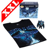 Funko Pop! Tees #22 Game Of Thrones Icy Viserion POP! Vinyl & T-Shirt Box Set - Exclusive Box Lunch Import - New, Mint [Size: XXL]