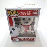 Funko POP! Ad Icons Coca-Cola #58 Coca-Cola Polar Bear #1 - USA Import - New, Slight Box Damage