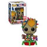 Funko POP! Marvel 80 Years #536 Groot (Holiday) #1 - Collector Corps Exclusive - New, Slight Box Damage
