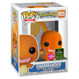Funko POP! Games Pokemon #455 Charmander (Flocked) - 2020 Emerald City Comic Con (ECCC) Exclusive - New, Mint Condition