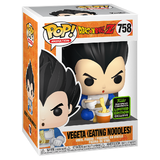Funko POP! Animation Dragonball Z #758 Vegeta (Eating Noodles) - 2020 Emerald City Comic Con (ECCC) Exclusive - New, Mint Condition