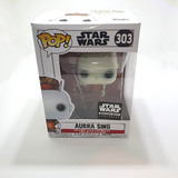 Funko POP! Star Wars #303 Aurra Sing - Smugglers Bounty Exclusive (Pod Racing) - New, Slight Box Damage