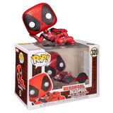 Funko POP! Marvel #320 Deadpool Reclining (Diamond Collection Glitter) - New, Mint Condition