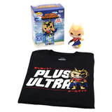 Funko Pop! Tees #608 My Hero Academia POP! Vinyl & T-Shirt Box Set - All Might (Glows In The Dark) Import - New, Mint [Size: Medium]